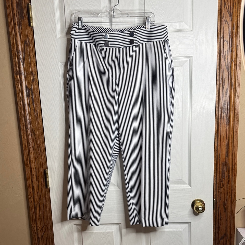Chico’s Bridgette Sailor Capri! NWOT